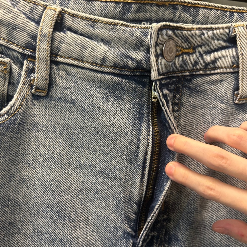 Old Navy Higher High-Rise Flare Rita Jeans Light Wash Blue Womens 6 29x32 - Picture 9 of 11
